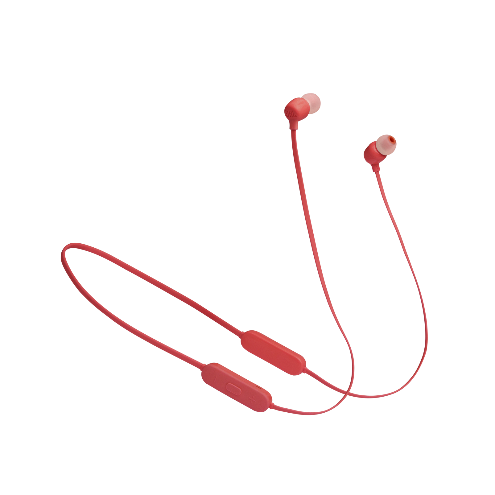 JBL Tune 125BT - Coral Orange - Wireless in-ear headphones - Hero